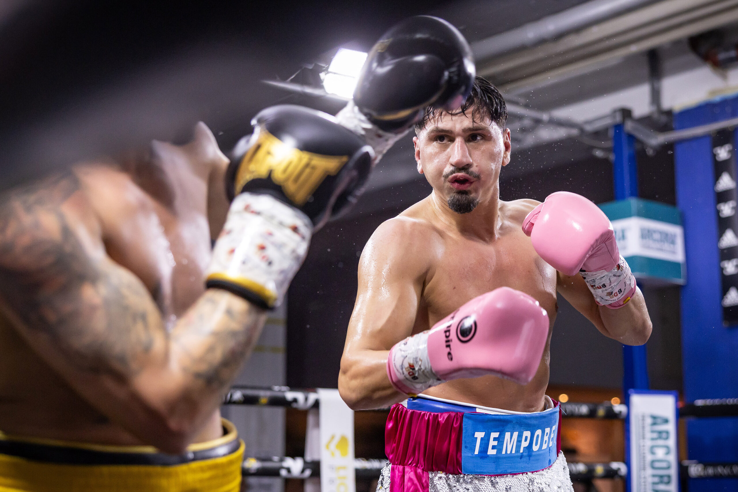 Sparring und Wettkampfstimmung