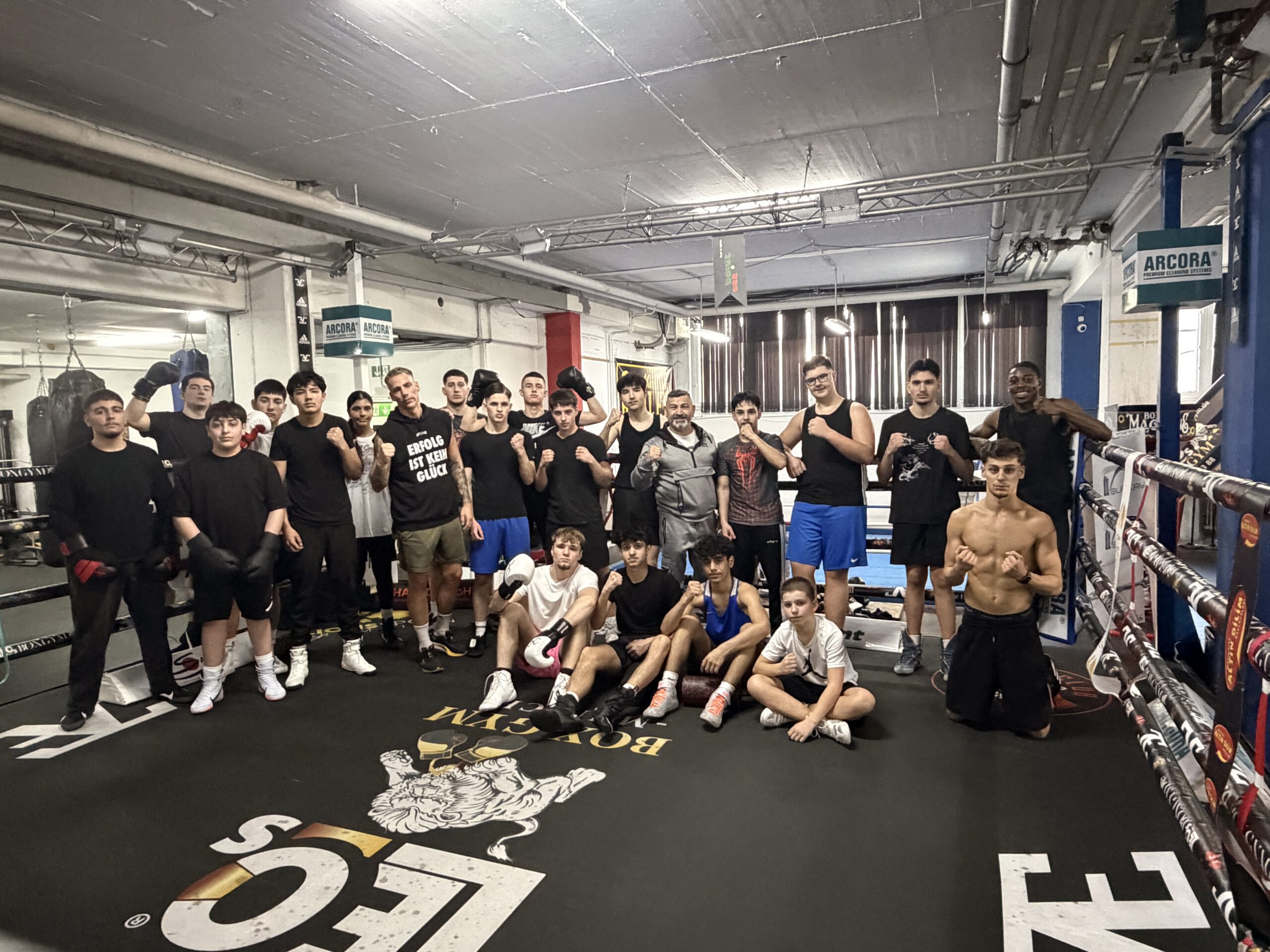 Boxtraining bei Leo's Boxgym
