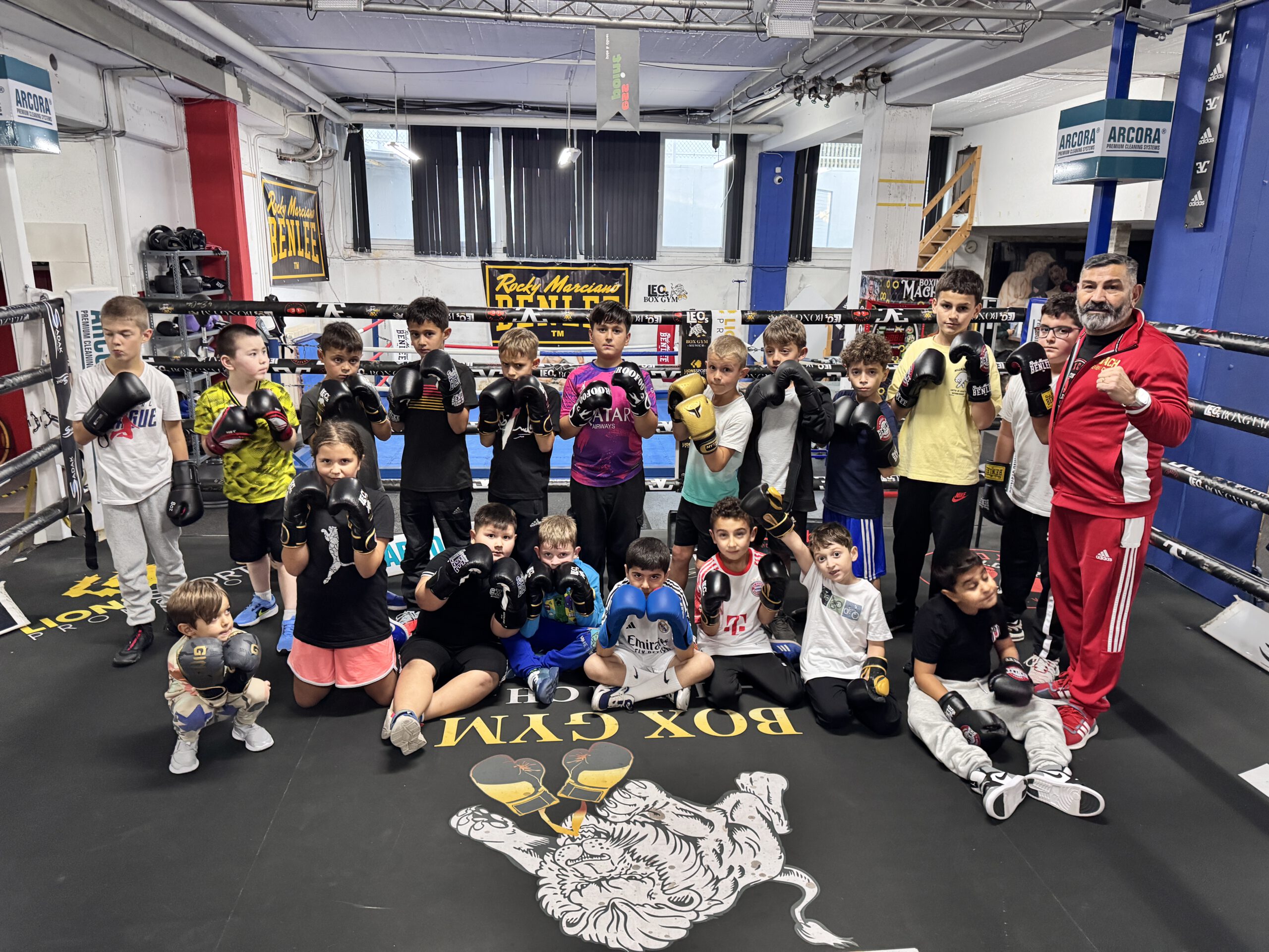 Kindertraining bei Leo's Boxgym